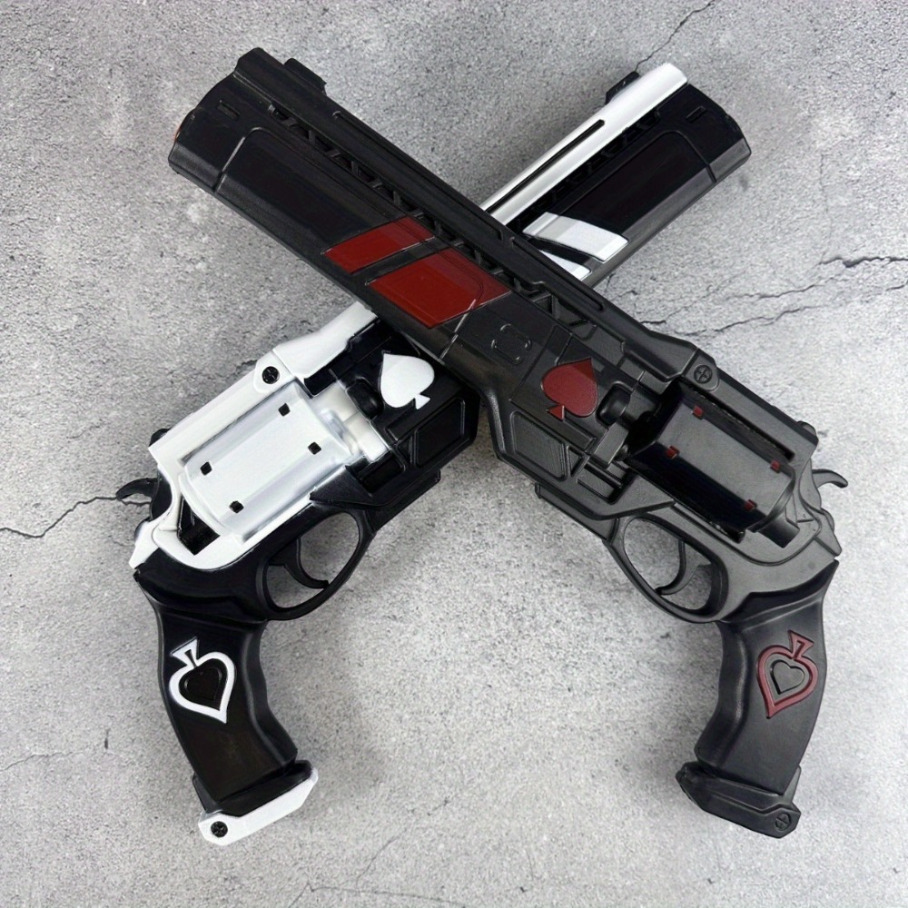 Dva Cosplay Prop - 15inch PU Pistol Spades Gun Katana