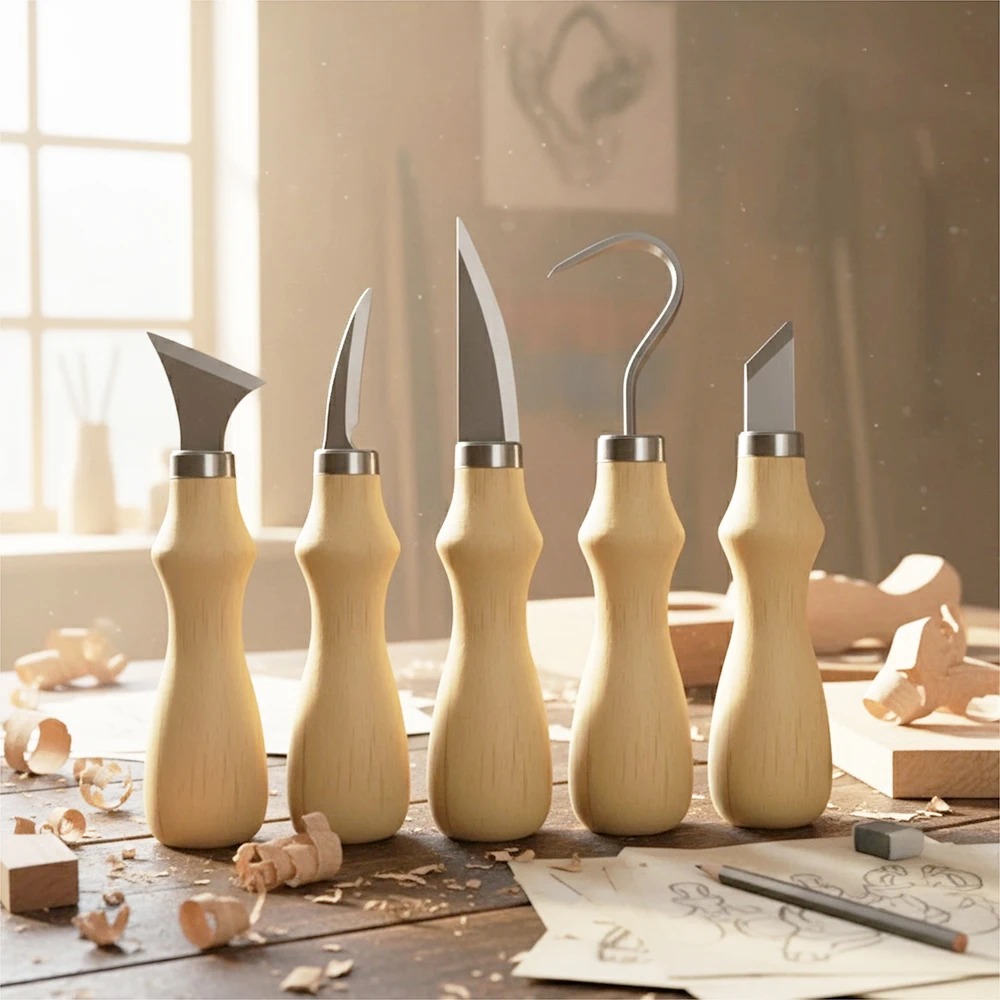 5Pcs Wood Carving Tools Set,Cu - Craft Knife Set review and price