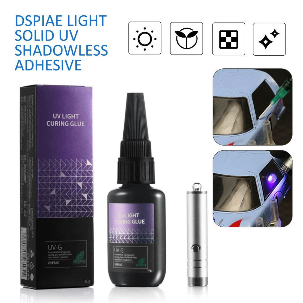 DSPIAE UV Light Curing Clear G - Metallic Spray Paint review and price