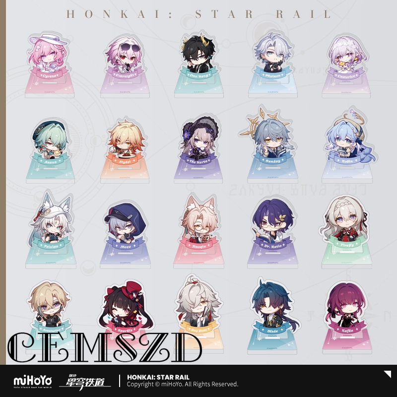 [Genuine] Game Honkai Star Rai - Acrylic Cosplay Prop review and price