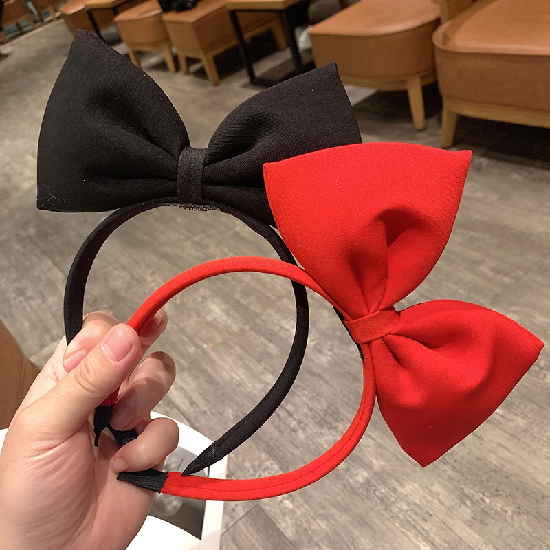 Cute Girls Red Big Bow Headban - Cosplay Floating Prop review and price