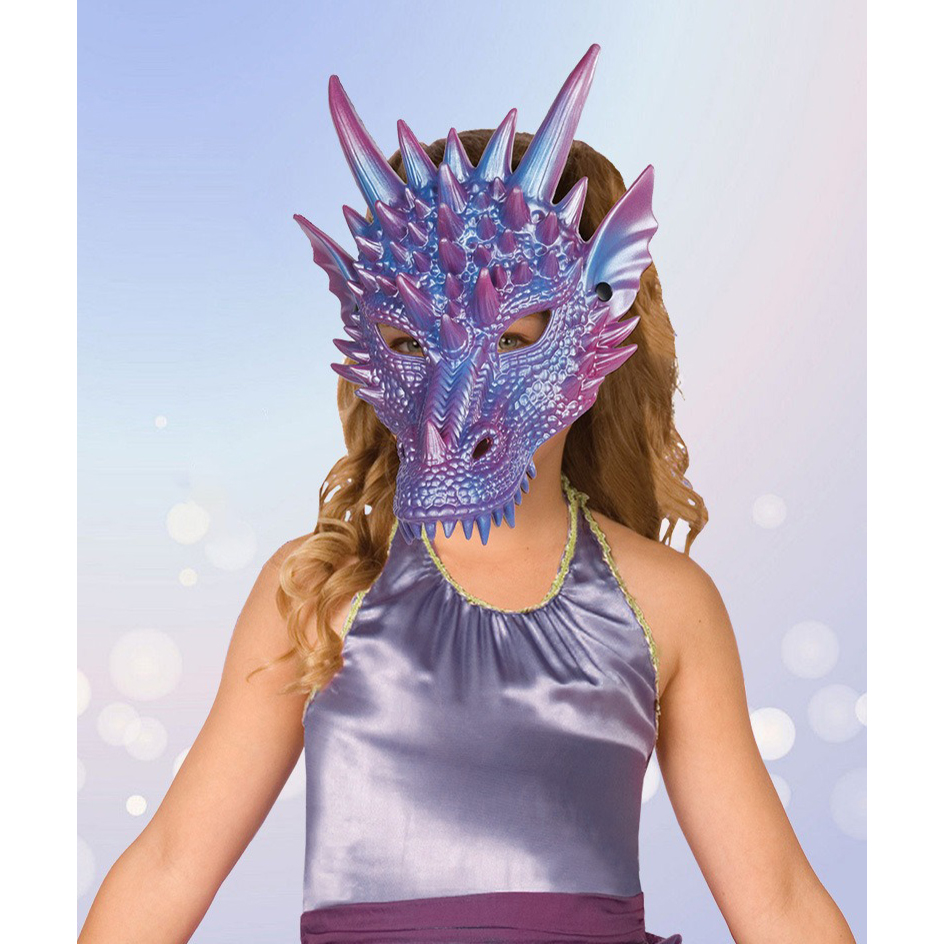 Pearl Blue Dragon Mask 3D Prin - Cosplay Prop Blueprints review and price
