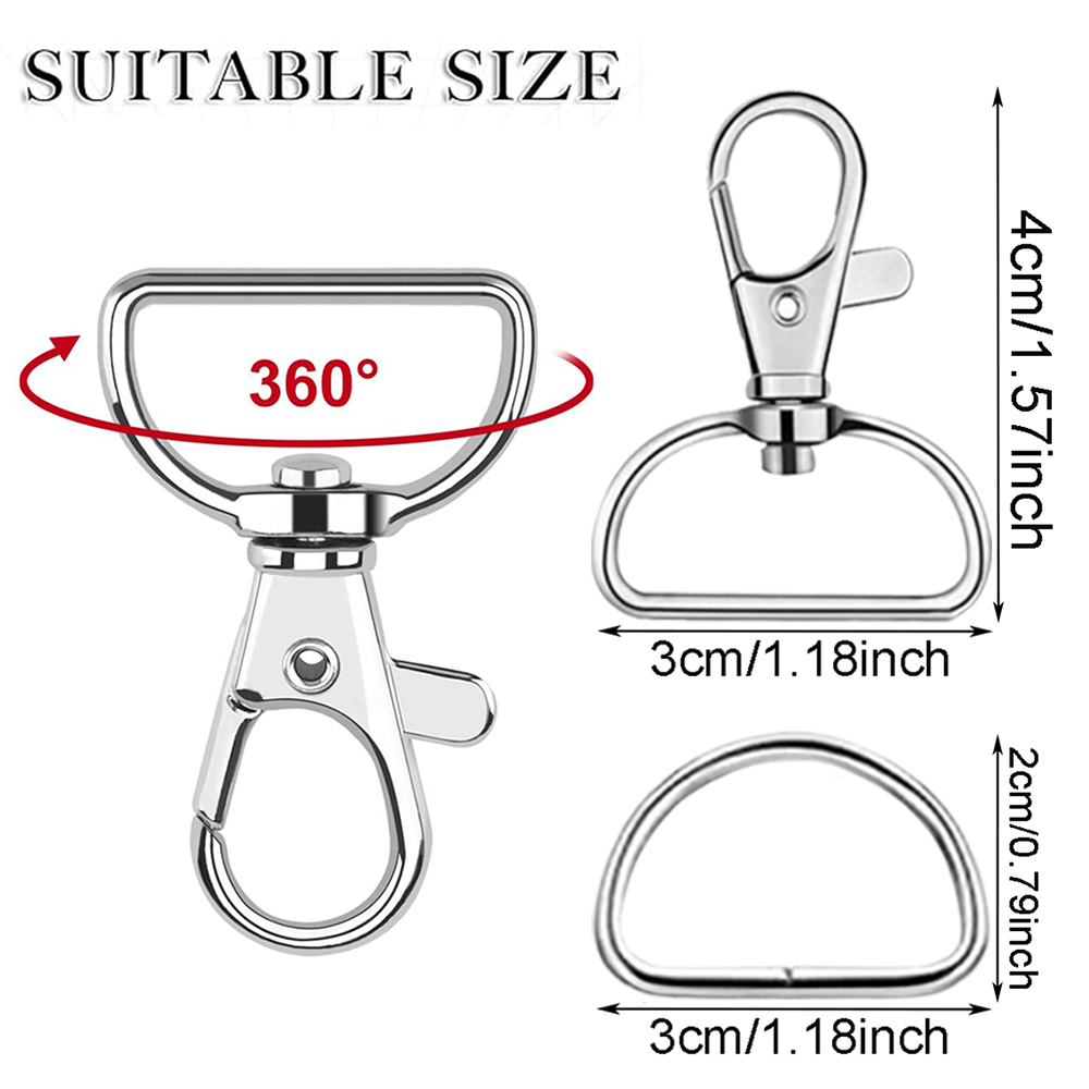 8/15/30 Set Snap Hooks Lanyard - D Ring Strap review and price