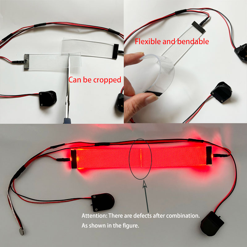 Red Flexible Bendable DIY LED  - Cosplay Prop Kit review and price
