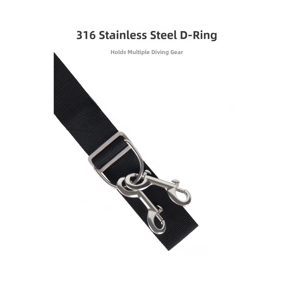 Technical Diving Crotch Strap  - D Ring Strap review and price