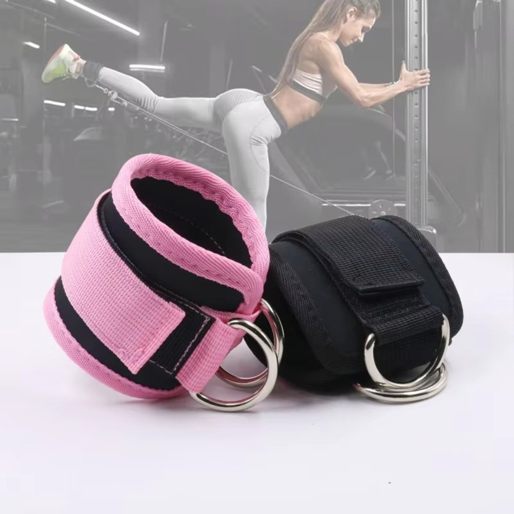 Double D-Ring Gym Ankle Straps - D Ring Strap review and price