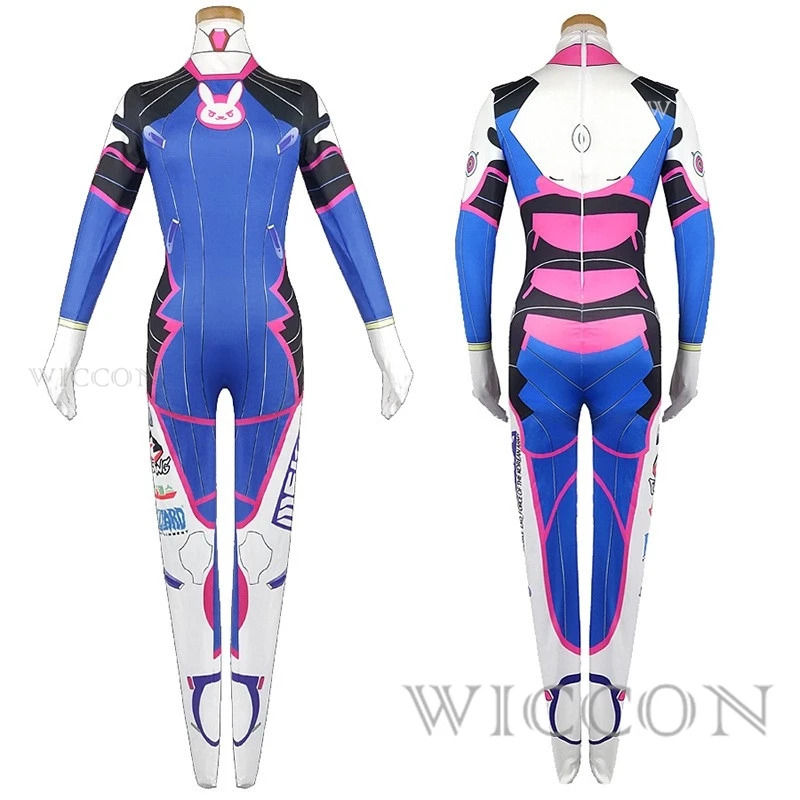 2025 11 Anime Woman Jumpsuit T - Dva Cosplay Prop review and price