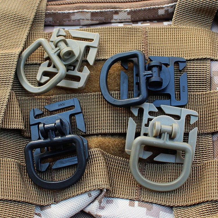 4Pcs 360 Rotation D-Ring Clips - D Ring Strap review and price