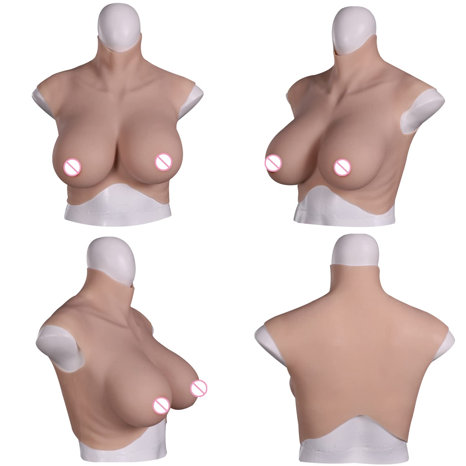 Fake Boobs For Men Silicone Fi - Cosplay Prop Filler review and price