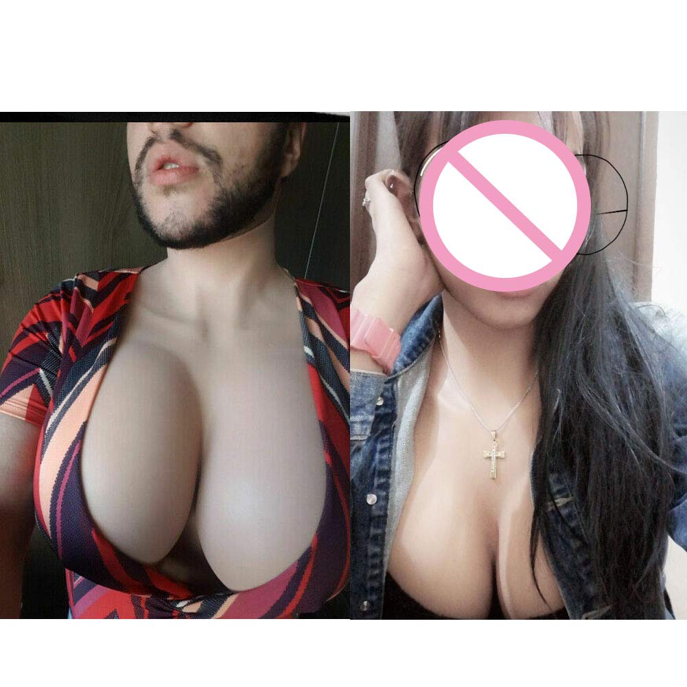 Fake Boobs For Men Silicone Fi - Cosplay Prop Filler review and price
