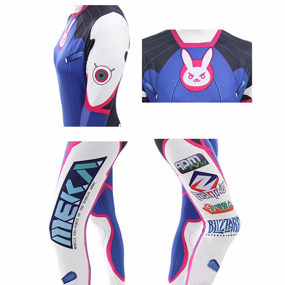 Anime Woman Jumpsuit Tights Dv - Dva Cosplay Prop review and price