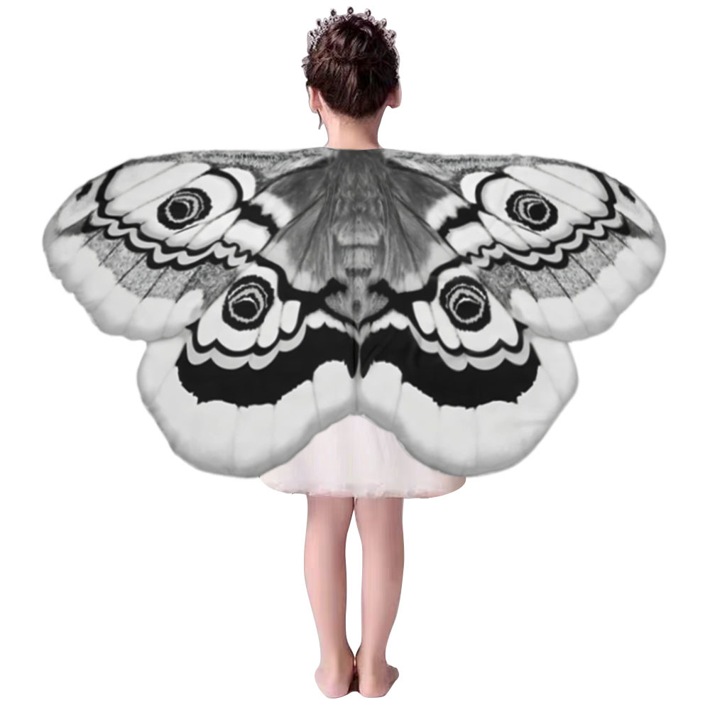 Kids Moth Wings Cape  Butterfl - Cosplay Floating Prop review and price