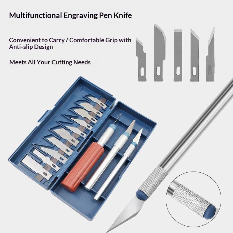 13-Piece Multi-Function Cutter - Craft Knife Set review and price
