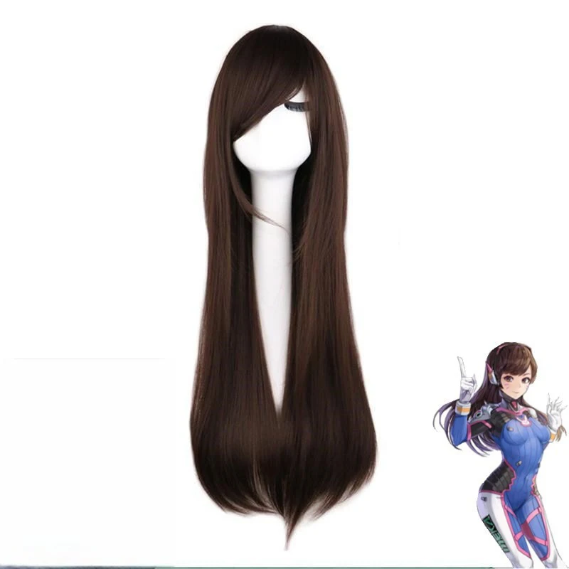Cosplay Wig Anime Game Overwat - Dva Cosplay Prop review and price