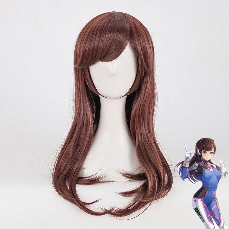 Cosplay Wig Anime Game Overwat - Dva Cosplay Prop review and price