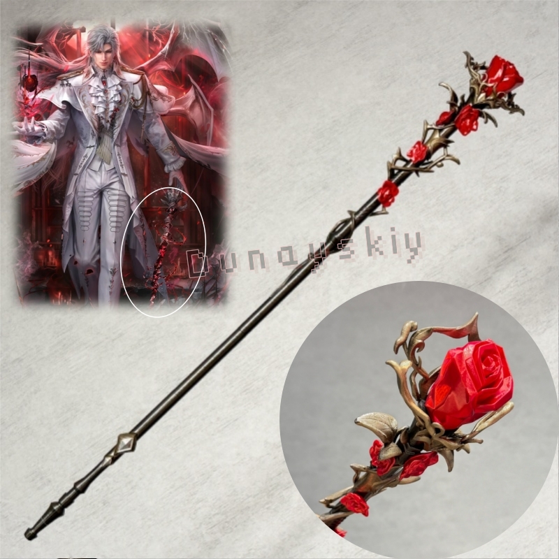 Sylus Staff Silver Wing Demon  - Cosplay Prop 3D Print Settings review and price