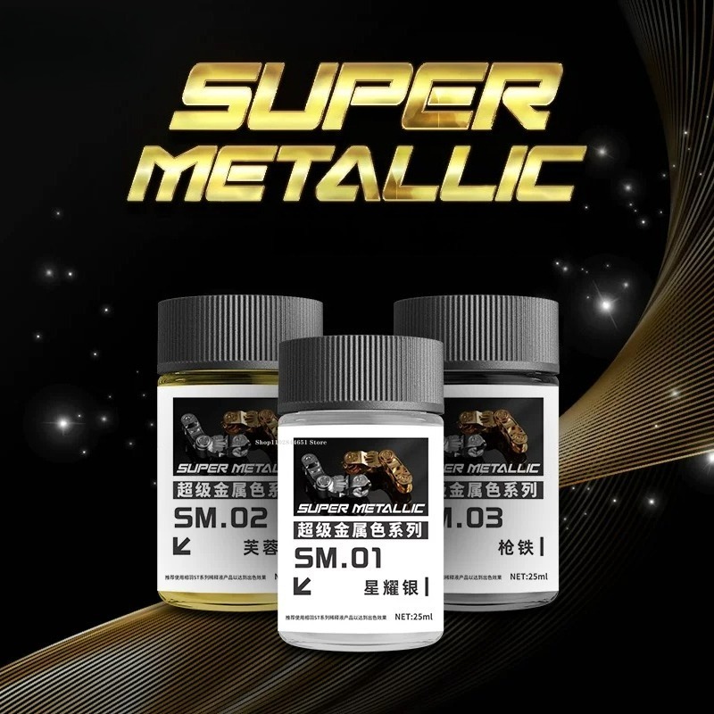 SM01-SM18 Super Metallic Color - Metallic Spray Paint review and price