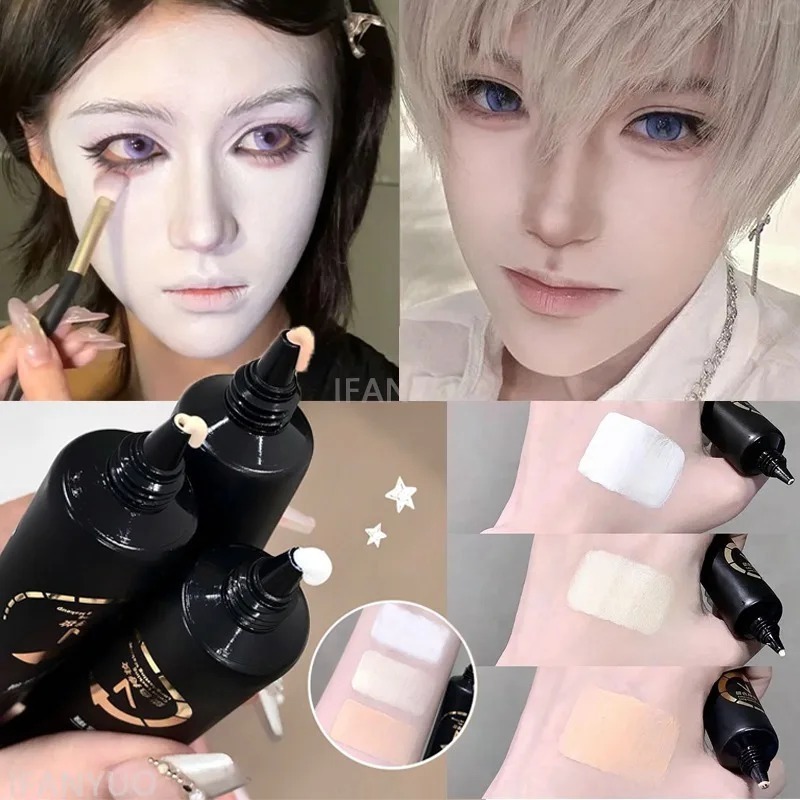 White Liquid Foundation for Ha - Cosplay Prop Primer review and price