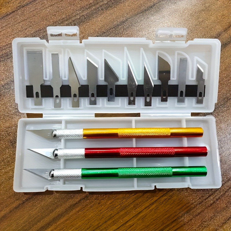 13pcs Aluminum Alloy Engraving - Craft Knife Set review and price