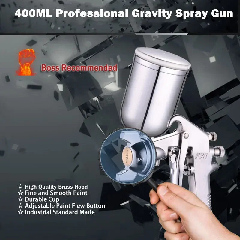 F-75 Adjustable Color Spray Gu - Metallic Spray Paint review and price
